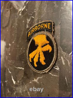 VINTAGE US AIRBORNE PATCH 1940's WWII EXCELLENT CONDITION RARE AUTHENTIC