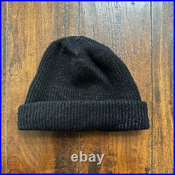 VTG USN Watch Cap Hat Rare Navy 50s 1940s Military Beanie Winter Wool WWII 40s