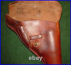 Very RARE WWII Japanese Type 10 Flare Gun Holster Complete with Shoulder Strap