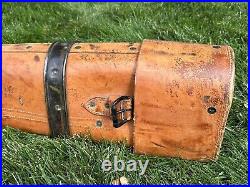 Very Rare Original WWII U. S. BOYT Harness Co. Leather Gun Rifle Case 1943