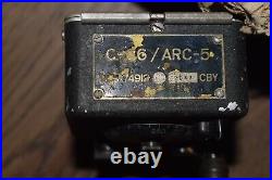 Very Rare Vintage Wwii C-26/arc-5 Tunable Receiver Control Box B-17 B-24 B-25