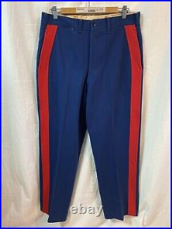 Vintage 1939 USMC US Marine Corps Blues Wool Dress Pants Military Rare