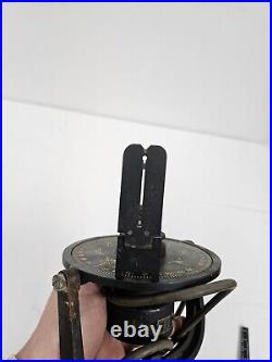 Vintage 1943 Rare WWII Longines Wittnauer Sight Compass NXss-30935
