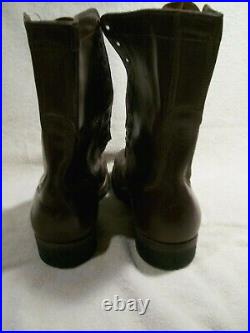 Vintage And Rare WWII USA Leather Army Combat Boots