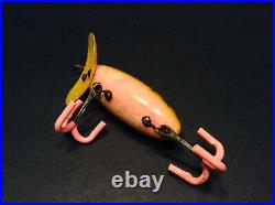 Vintage Fishing Lure (WW2 Arbogast Jitterbug) Hard To Find Rare Pink Belly
