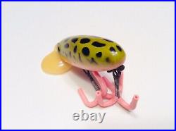 Vintage Fishing Lure (WW2 Arbogast Jitterbug) Hard To Find Rare Pink Belly
