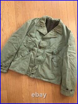 Vintage M1938 Field Jacket U. S. AMRY WW2 Early Model Real Military Item Rare
