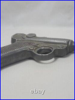 Vintage RARE WWII Perfection Designed By Proctor Replica Luger Solid Cast Metal