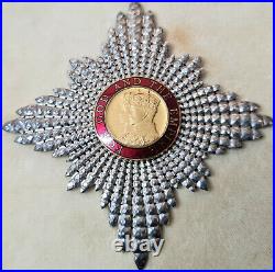Vintage & Rare Kbe Order Of The British Empire Cased Medal & Badge Set 1963