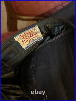 Vintage Rare Vietnam Era US Navy Embroidered Uniform Signed'69 SD Pants 7 Seas