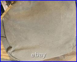 Vintage Rare (WWII)US Coalbag 2 Bushnel Canvas Stenciled Bag Great Condition
