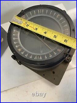 Vintage Rare WWII USAF B-17 Bomber Compass Type D-12 Bendix Aviation 6 Face