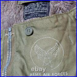 Vintage WW2 Rough Wear Clothing Co. A-11 Flight Pants Mens Size 34 Rare