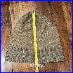 Vintage WWII Watch Cap Hat A-4 Rare Green Air Force Army 40s 50s Military OG WW2