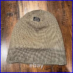 Vintage WWII Watch Cap Hat A-4 Rare Green Air Force Army 40s 50s Military OG WW2