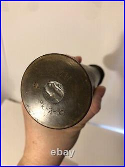 Vtg Rare War WWII Gunshell Taken From A German's Home 14a