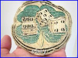 WORLD WAR II ARMY AIR FORCE JACKET PATCH 456TH BOMBARDMENT GROUP RARE, 2 DUCs