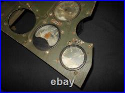 WW II Imperial Japanese Navy COCKPIT INSTRUMENT PANEL C6N Saiun VERY RARE