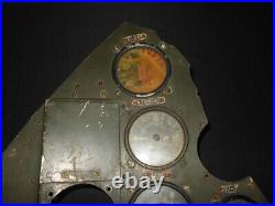 WW II Imperial Japanese Navy COCKPIT INSTRUMENT PANEL C6N Saiun VERY RARE