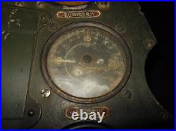 WW II Imperial Japanese Navy COCKPIT INSTRUMENT PANEL C6N Saiun VERY RARE