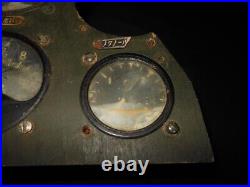 WW II Imperial Japanese Navy COCKPIT INSTRUMENT PANEL C6N Saiun VERY RARE