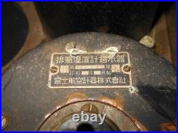 WW II Imperial Japanese Navy COCKPIT INSTRUMENT PANEL C6N Saiun VERY RARE