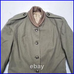 WW2 40s US Army M-43 Parka Jacket Liner Womans Sz 14L DEADSTOCK RARE