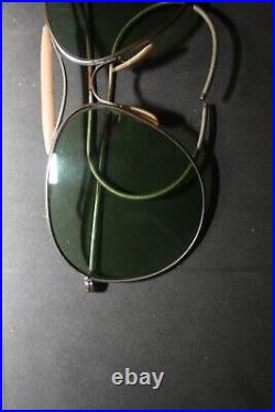 WW2 AN 6531 Willson Sunglasses Type 1 lens Original Case Very Rare
