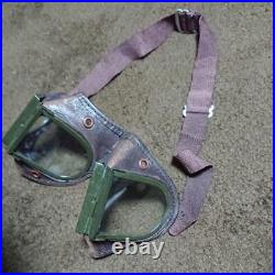 WW2 Japanese Japan Army Goggles For Tanks Vintage Rare Good with name