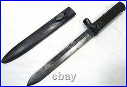 WW2 M1938 Italian Carcano Folding Knife Bayonet Scabbard Rare Pugnale Baionetta