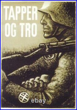 WW2 Original Norwegian Nasjonal Samling Hirden Belt Buckle Vidkun Quisling RARE