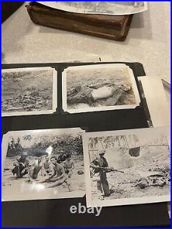 WW2 Photo Album 300 Pictures USMC Battle of Philippines Rare Battle Photos
