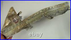 WW2 Rare Luftwaffe Heinkel He111 Skin Section With Ground Anchoring Point Relic