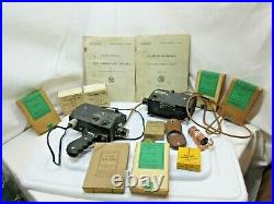 WW2 Rare Navy GSAP Aircraft Gun Camera Lot with many Kodak Extras 2 Cameras