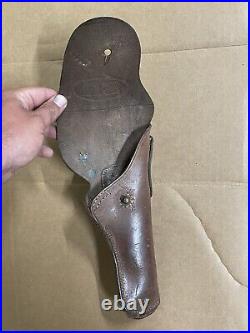 WW2 Rare Original BOYT 44 Belt Holster with Metal Hanger Colt 1911 1911A1 WWII