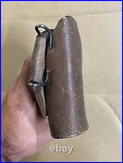 WW2 Rare Original BOYT 44 Belt Holster with Metal Hanger Colt 1911 1911A1 WWII