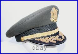 WW2 US Army COLONEL Hat Berkshire Deluxe Full Birds Named Hat WWII Original RARE