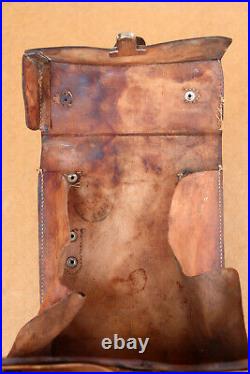WW2 Vintage Medical Doctor Leather Bag Tuck Tite Made Germany Rare 1939-1945