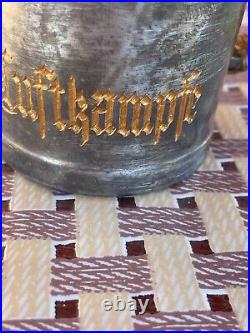 WW2. WWII. Rare German aluminum mug. Wehrmacht