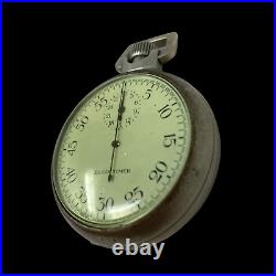 WWII Elgin Timer Rare Illuminated Glass B-17 Navigator U. S Ordinance Stopwatch
