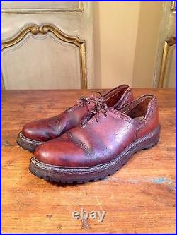 WWII GERMAN MILITARY MENS BOOTS SHOES With RRL HAT Mountaineer Chukka Size 10 Rare