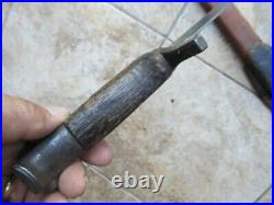 WWII Japanese Marine Steel Bayonet & RARE FABRIC FROG, Last Ditch, Combat Relic