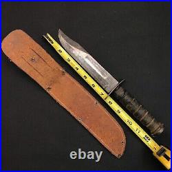WWII Mk2 Fixed blade USN kabar fighting knife rare maker RCC