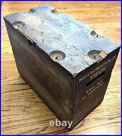 WWII Original US Wooden Ammo Crate M2 Ball Box RARE Early War Type