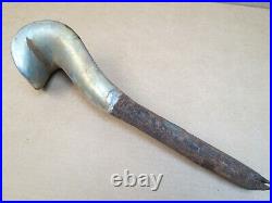 WWII RARE Original Navy Warbird Aircraft Tail Hook End Cut-Off Used Collectable