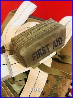 WWII Rare! AAF Airborne ZIPPERED First-Aid Kit, Parachute, with Contents! Mint