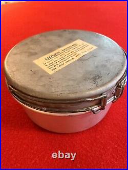 WWII Rare! MOUNTAIN COOKSET 3-Piece (U. S. / R. S. E. / 1944) & Label. Unissued