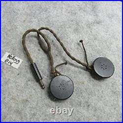 WWII Receiver Head set EARLY RARE R14 with PL54 plug Army Air Corps Armored R14