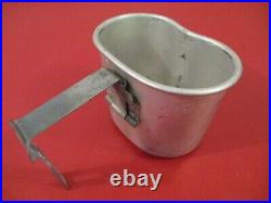 WWII US Army M1910 Ethocel Plastic Canteen, Cup & Khaki Cover Dtd 1943 RARE
