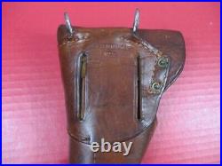 WWII US Army M1916 Leather Holster Colt. 45 M1911A1 Joseph M. Mosser 1942 RARE